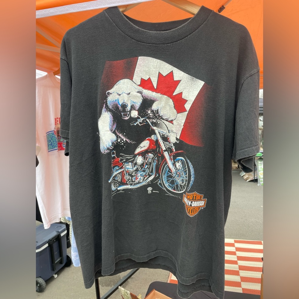 1999 Canadian Harley Davidson Tee